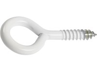 Oko s vrutem bíle pozinkované 16 x 3 mm, 4 ks