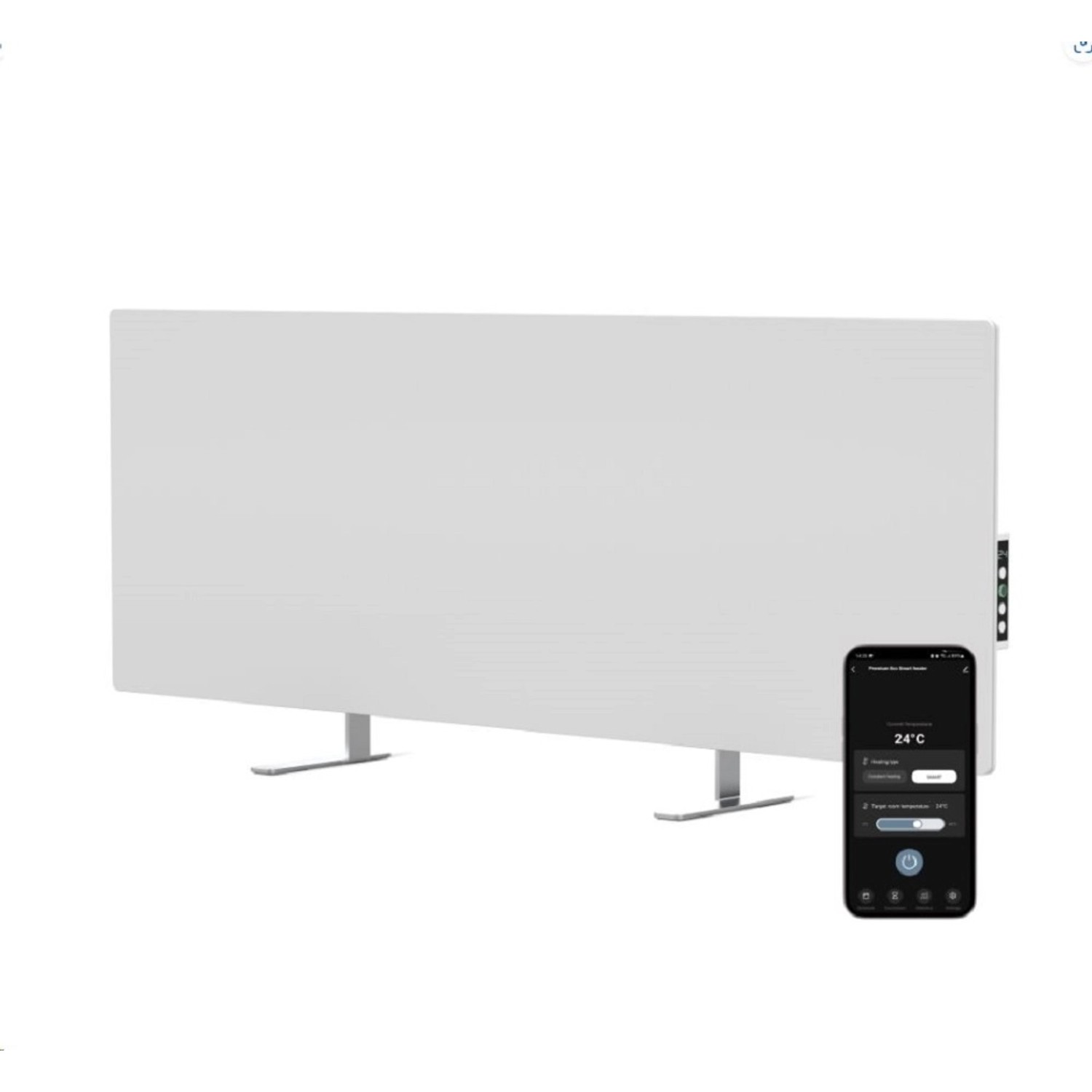 AENO Chytré topení LED Premium Eco GH3s infrared + konvekce, 700W, bílá