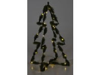 Dekorativní stromek s LED osvětlením s časovačem, 30 diod, 25 x 25 x 40 cm