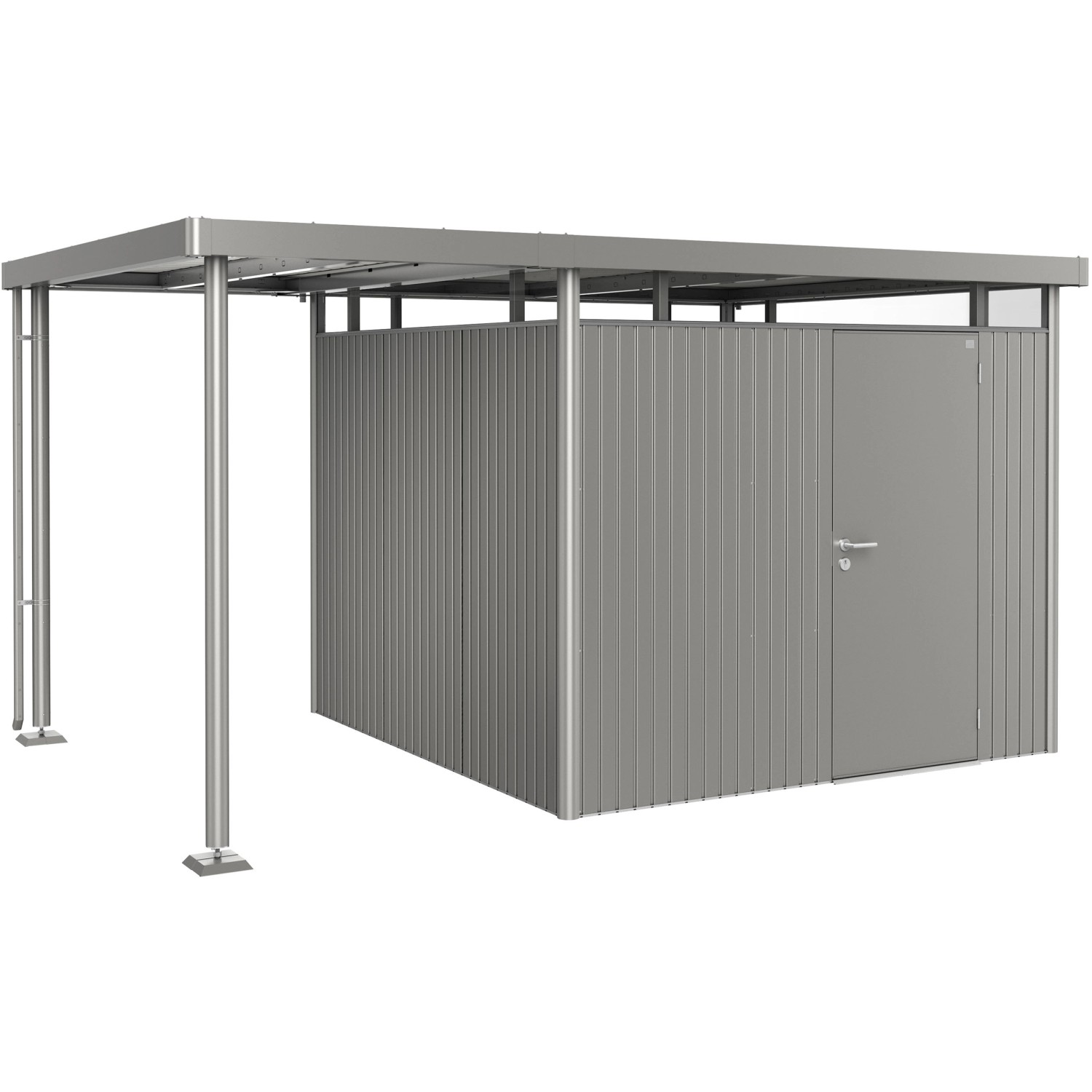 Biohort Boční střecha k zahradnímu domku HighLine H4 křemenově šedá, vel. S