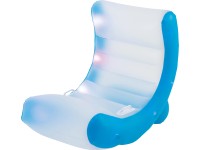 Bazénové houpací křeslo s LED RGB osvícením 83 x 90 x 75 cm