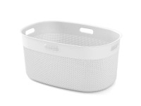 Curver Košík na prádlo FILO bílý, 45 l