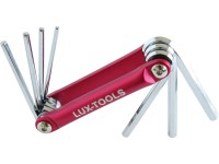 LUX-TOOLS Sada zástrčných klíčů na vnitřní šestihrany 7dílná 2,5 mm - 6 mm