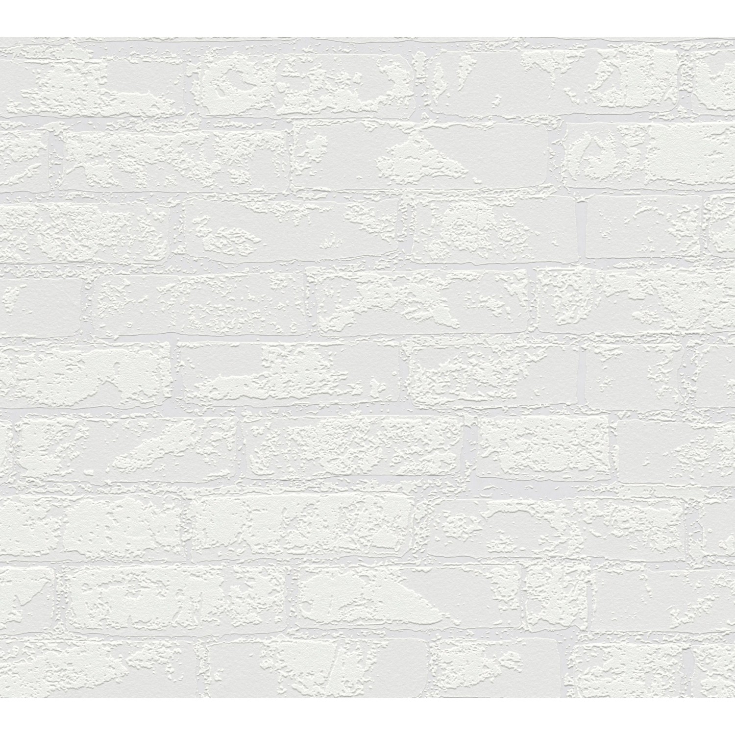 A. S. Creation Přetíratelná vliesová tapeta Meistervlies Creativ bílá 377371