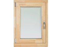 Dřevěné okno 68 mm otočné/sklopné izolační sklo 80 cm x 100 cm L Dřevěné okno 68 mm otočné/sklopné izolační sklo 80 cm x 100 cm L