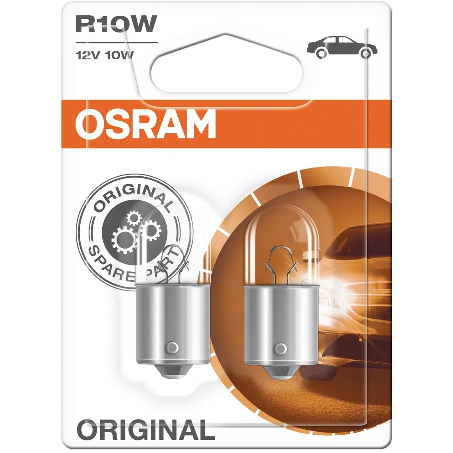 OSRAM Signální žárovka Original Line R10W, 12V, 2 ks