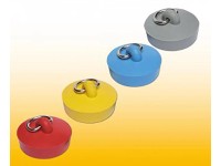 Dřezová zátka průměr 43 mm s půlkroužkem