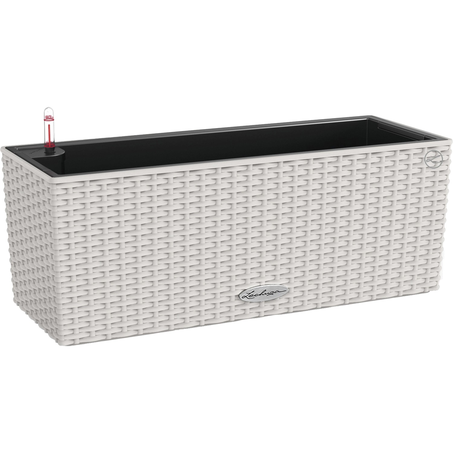 Lechuza Truhlík Balconera Cottage 50 šedý, 19 x 19 x 50 cm