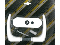 Magg Klika plastová dveřní mezipokojová KLASIK bílá