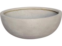 Nádoba na rostliny průměr 29 cm x 12 cm šedá