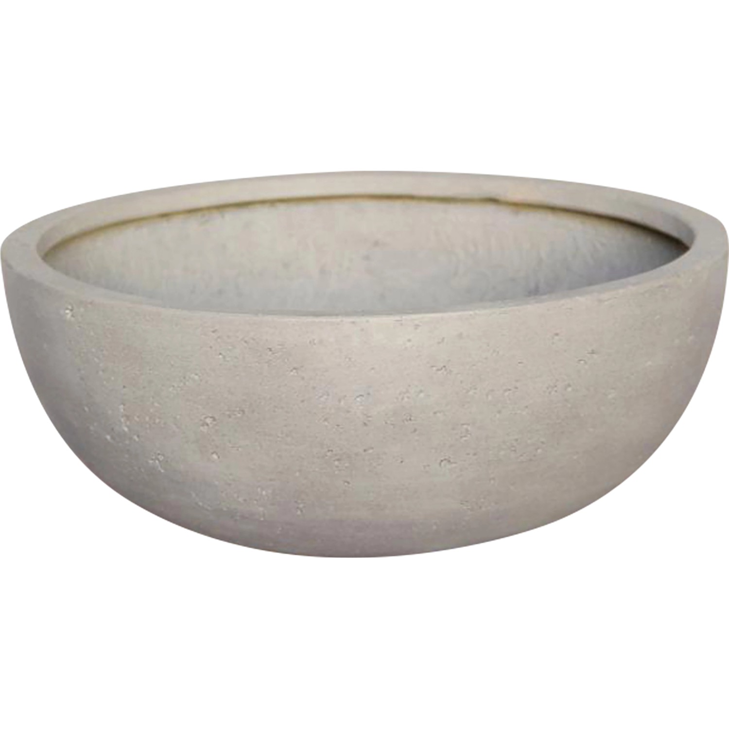 Nádoba na rostliny průměr 29 cm x 12 cm šedá